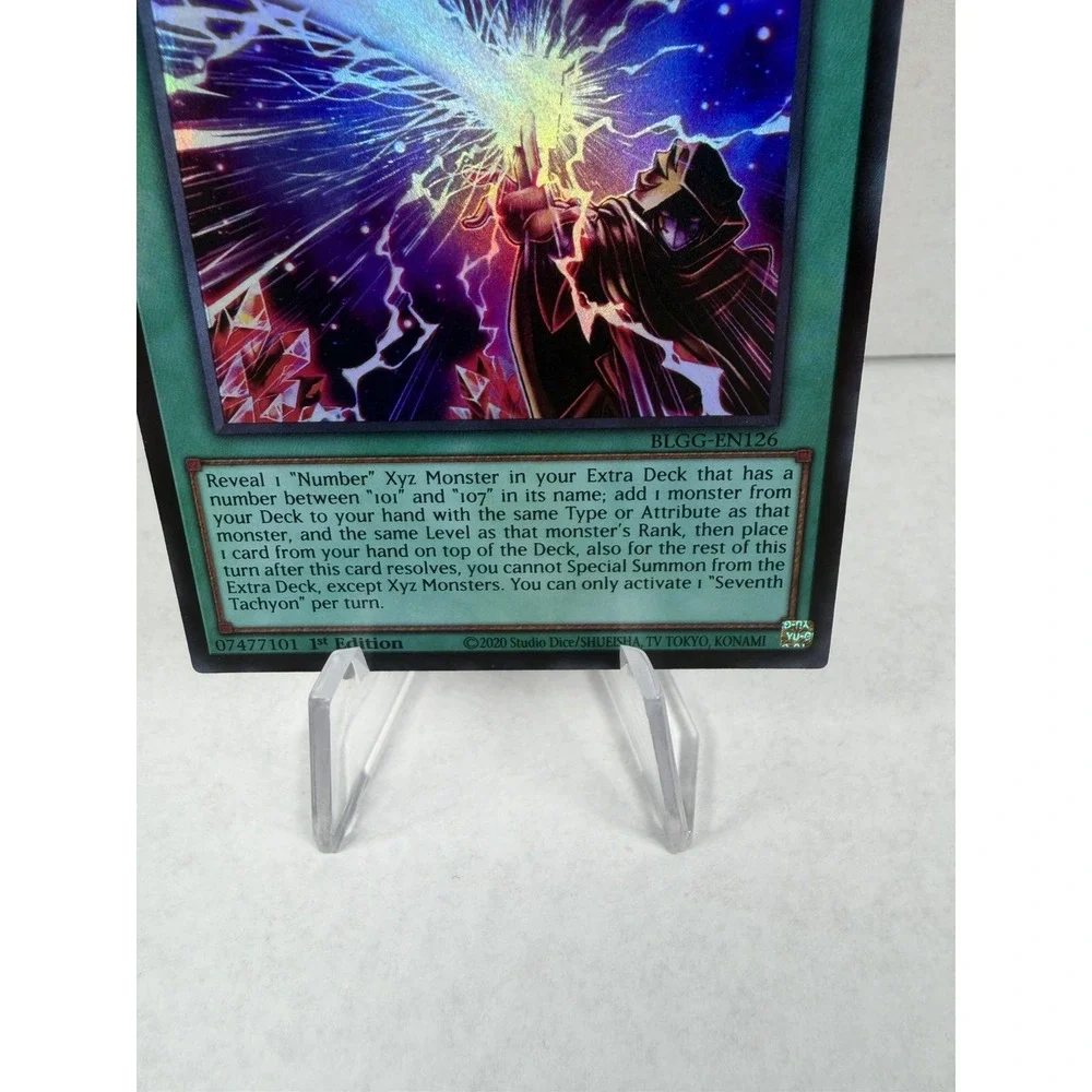 Seventh Tachyon 1st Edition Ultra Rare BLGG-EN126 Yu-Gi-Oh!